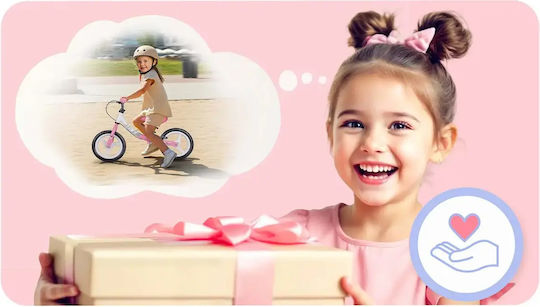 Smartic Bicicletă Fără Pedale Bej