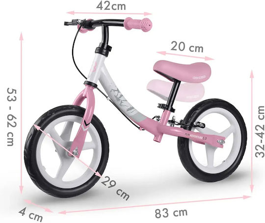 Smartic Bicicletă Fără Pedale Bej