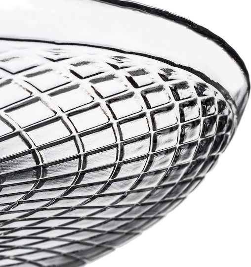 Kadax Shallow Glass Transparent Plate 30cm 6 Pieces