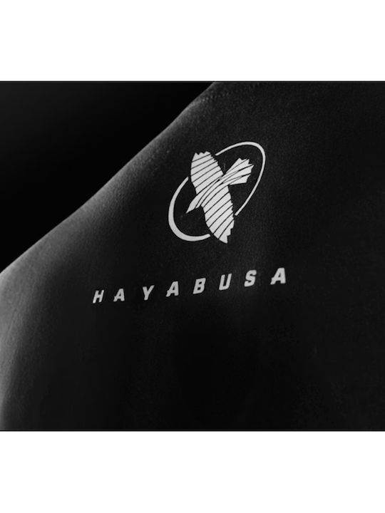 Hayabusa Men's Short Sleeve Shirt for MMA / Jiu-Jitsu Black