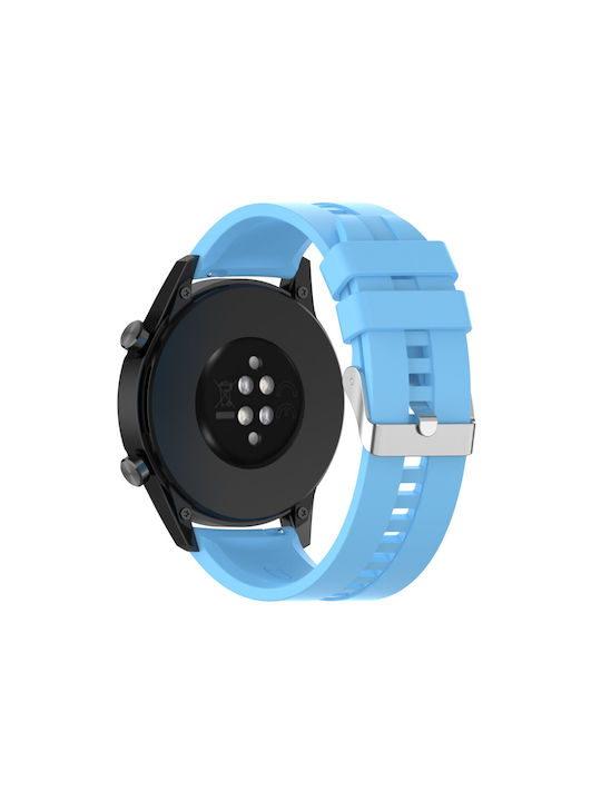 Curea Din Silicon Albastru Deschis Huawei Watch GT/GT Pro 2/3/4/5 / Ultimate 46mm Honor GS Pro
