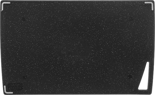 Kadax Επιφάνεια Κοπής Πλαστική Μαύρη 24.5x16cm