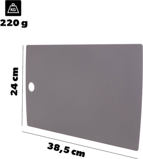 Kadax Tocătoare De Bucătărie Din Plastic Gri 38.5x24cm