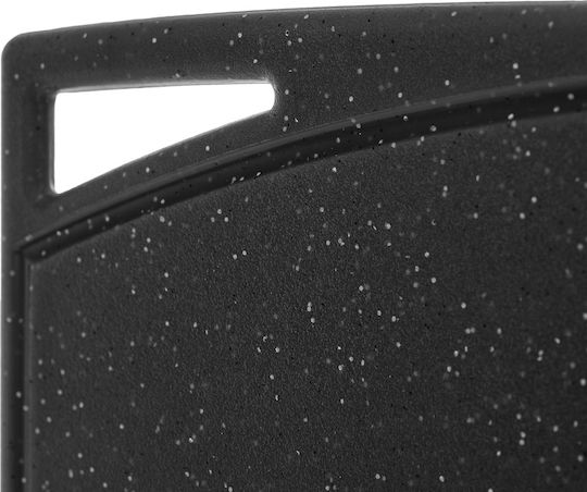 Kadax Schneidebrett Kunststoff Schwarzes 38,5x24cm