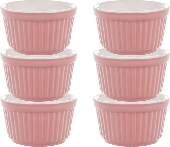 Kadax Formă Pentru Souffle Ceramică 9x9cm 6 Bucăți