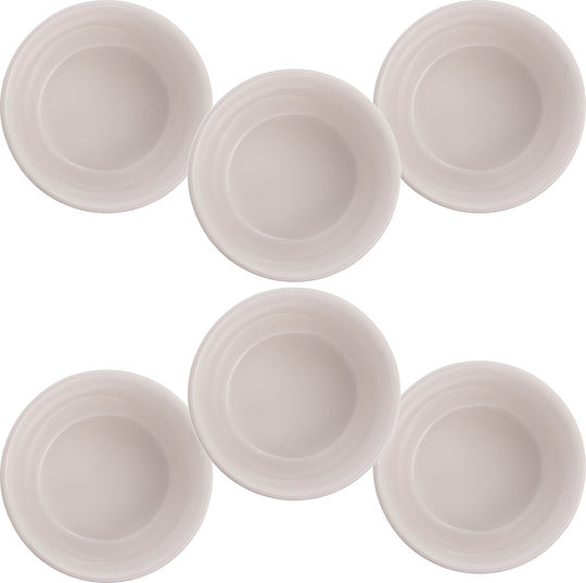 Kadax Formă Pentru Souffle Ceramică 9x9cm 6 Bucăți