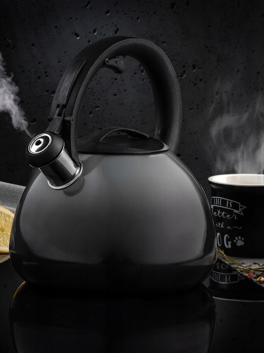 Kadax Βραστήρας Ανοξείδωτος Γκρι 2600ml