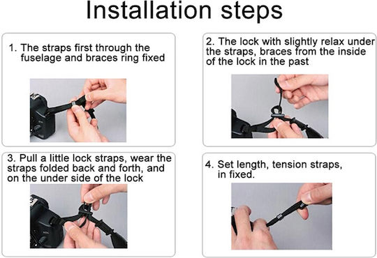 Curea Vintage Pentru Umăr Pentru Camere Canon Nikon Sony Fuji Pentax Er D L