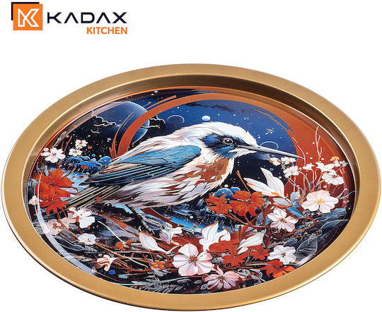 Kadax Metallic Serving Tray 32.5cm