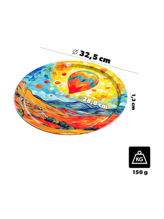 Kadax Μεταλλικός Δίσκος Σερβιρίσματος 32.5cm