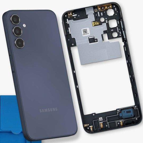 Clappio Replacement Central Chassis Samsung Galaxy A15 4g Black