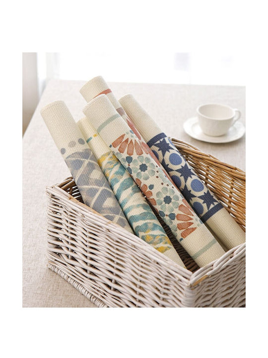 FRIPIA FRIPIA Stoff Tischsets Braun 48x35cm