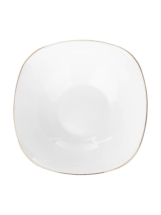 Kadax Bol Pentru Salate Din Sticlă Albă 15cm 3 Bucăți