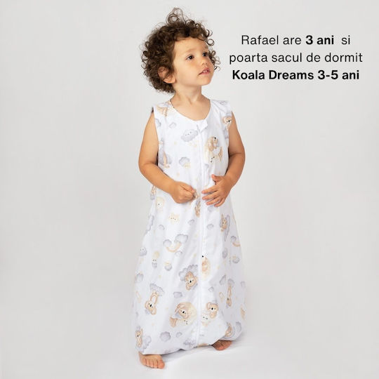 Kidizi Sac De Dormit De Vară Cu Picioare 0.5 Tog Safari Verde