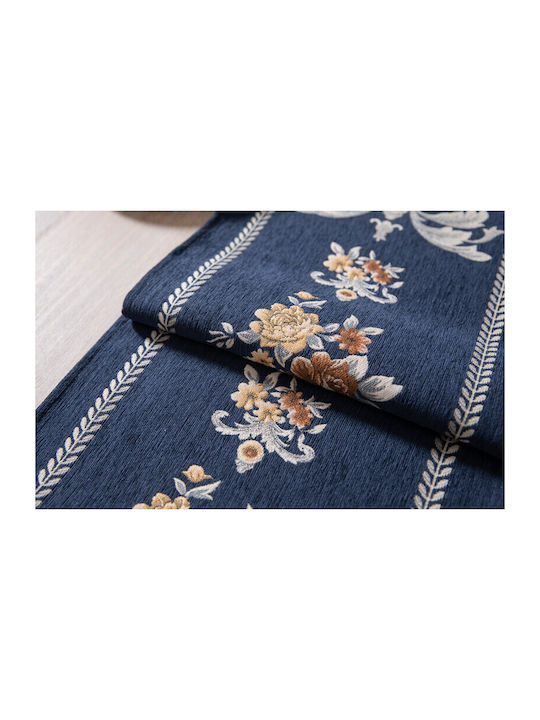 FRIPIA Dark Blue Runner 33x200cm