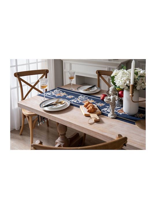 FRIPIA Dark Blue Runner 33x200cm