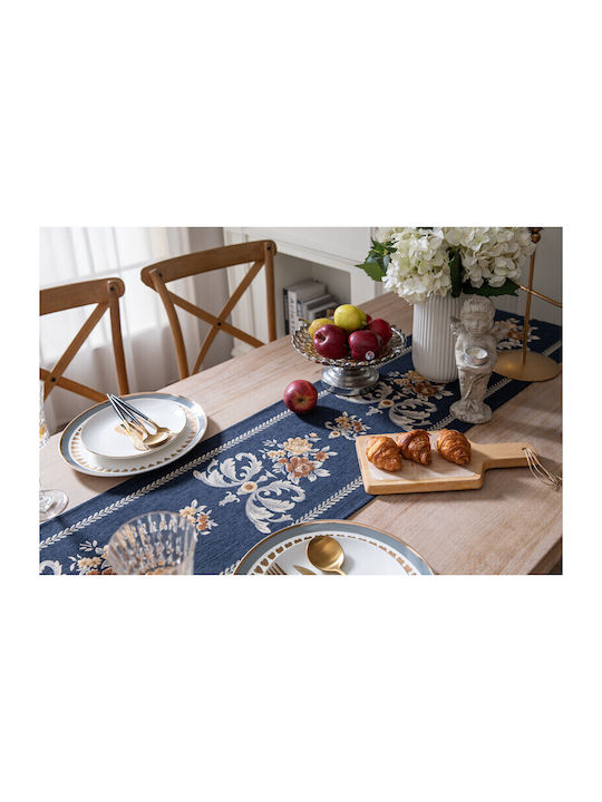 FRIPIA Dark Blue Runner 33x200cm