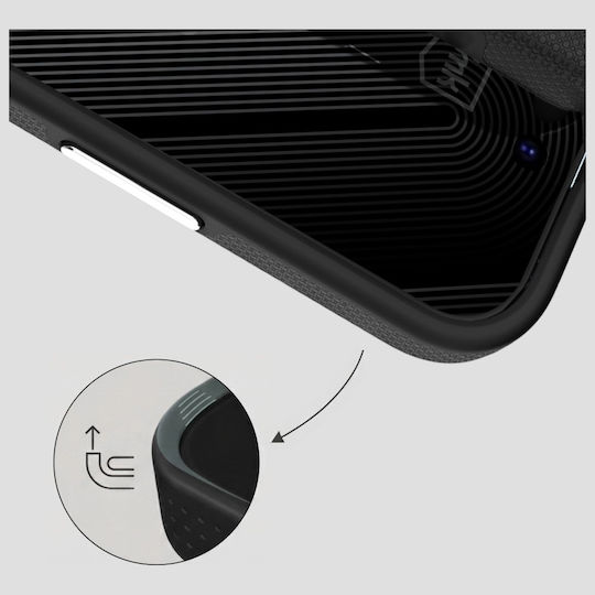 3MK Magcase Rückseite Umschlag Kunststoff / Gehärtetes Glas Schwarz iPhone 15