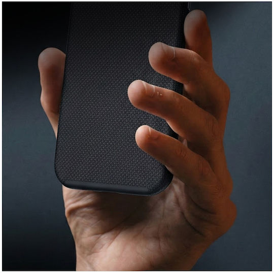 3MK Magcase Rückseite Umschlag Kunststoff / Gehärtetes Glas Schwarz iPhone 15