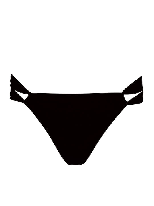 Bikini Slip Μαύρο