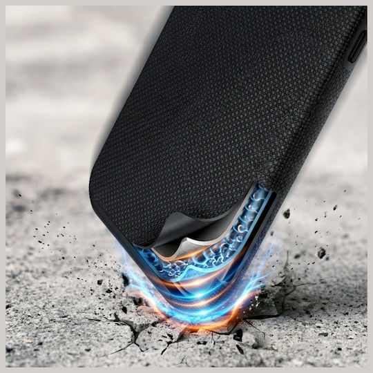 3MK Magcase Rückseite Kunststoff / Gehärtetes Glas / Silikon Schwarz für iPhone 16