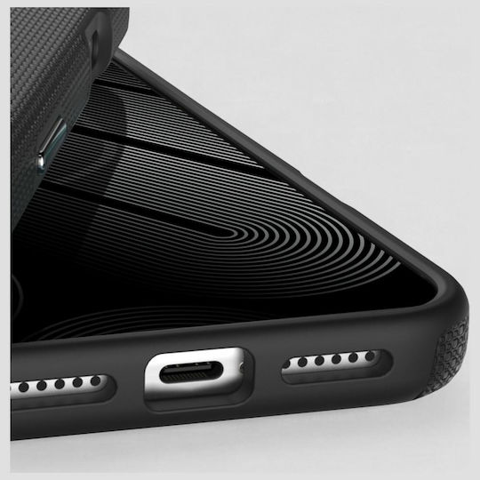 3MK Magcase Rückseite Kunststoff / Gehärtetes Glas / Silikon Schwarz für iPhone 16