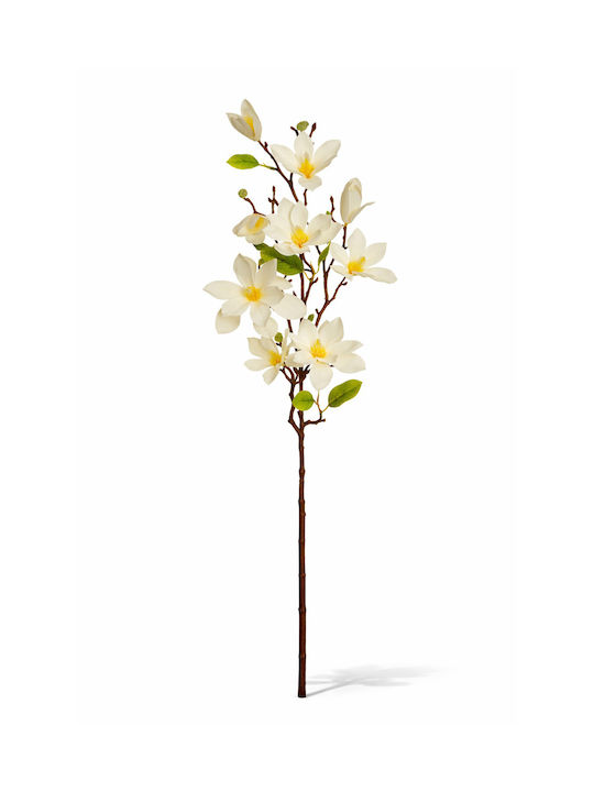 Κλαδι Μανολιας Λευκα Ανθη 0x0x82cm Μονόχρωμο Evergreens