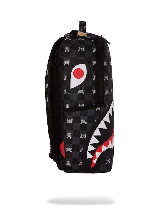 Sprayground Check Dlxsv School Backpack Gray