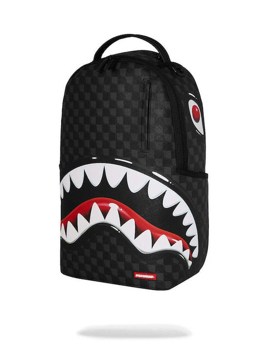 Sprayground Sip Σχολική Τσάντα Πλάτης Μαύρη