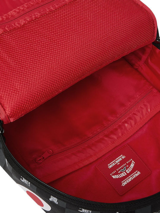 Sprayground Check Dlxsv School Backpack Gray