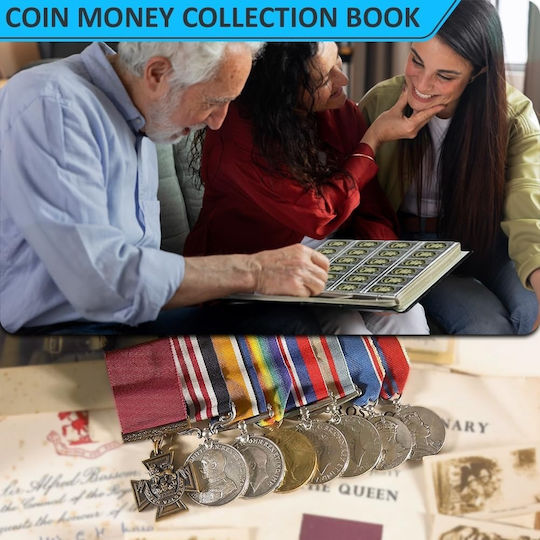 Άλμπουμ Μαύρο από Δέρμα 20.5x15εκ.
