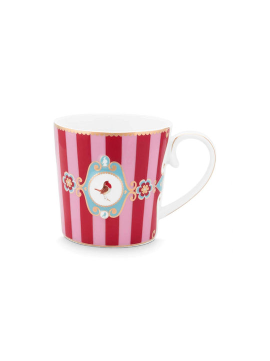 PiP Studio Κούπα από Πορσελάνη Κόκκινη 300ml