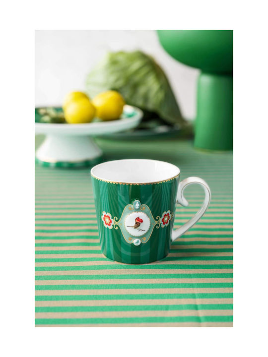 PiP Studio Κούπα Κεραμική Πράσινη 300ml