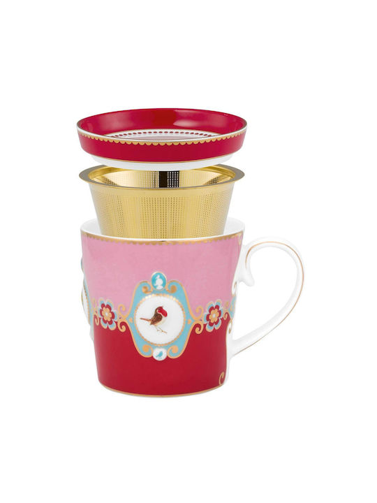 PiP Studio Red Ceramic Mug 300ml