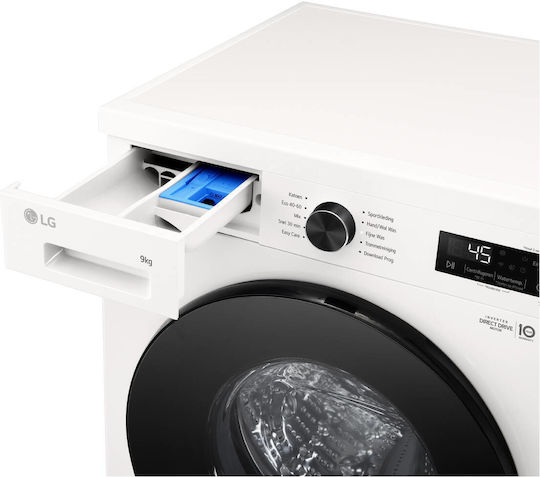 LG Mașină de Spălat Rufe 9kg 1400 Rotatii F4X1009NWB