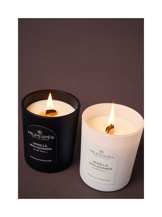 MeliMpampa Aromatic Soy Candle In Brown Jar 205gr