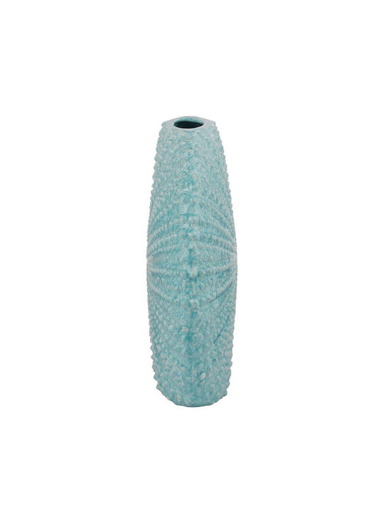 Butlers Декоративна Керамична Ваза Coral Coast Тюркоазена 11x31xВ30см