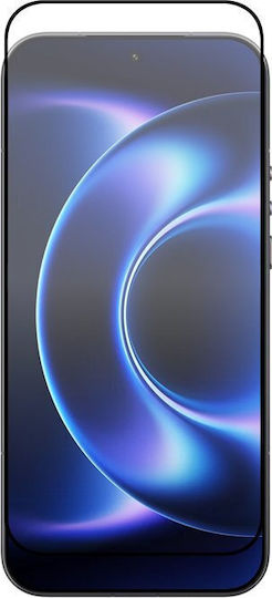 Crong 2.5D 0.33мм Пълно Лепило Закалено Стъкло За Цялото Лице Черно Xiaomi 17 Ultra
