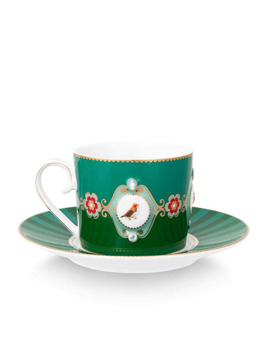 PiP Studio Tea Cup Porcelain Green 250ml
