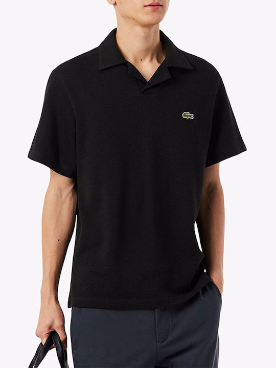 Lacoste Polo Herrenbluse Kurzarm Schwarz