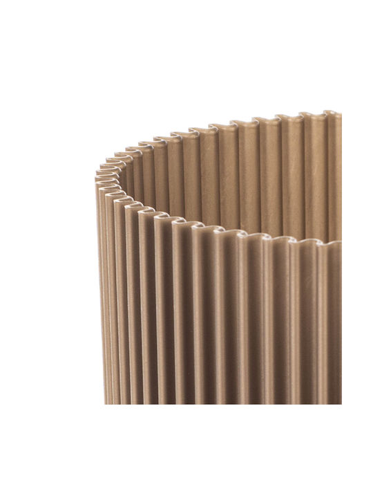 Kadax Kunststoff Blumentopf Gold 17cm