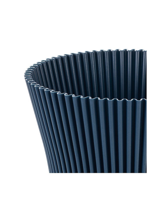 Kadax Γλάστρα Πλαστική Navy Blue 13εκ.