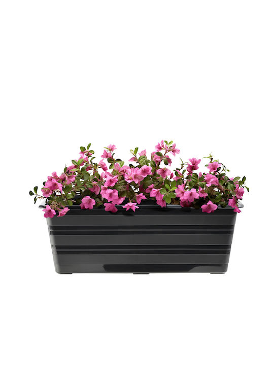 Kadax Planter Box Din Plastic Gri 40 Cm