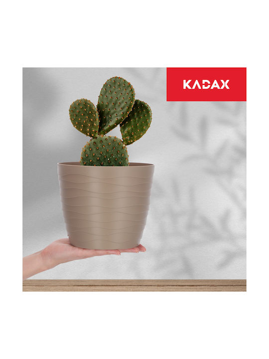 Kadax Γλάστρα Πλαστική Beige Kadax Γλάστρα Πλαστική Beige