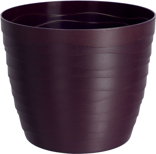 Kadax Ghiveci De Flori Din Plastic Violet 13x13 Cm