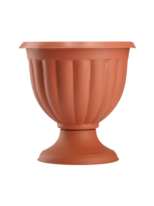 Kadax Plastic Orange Flower Pot 40cm