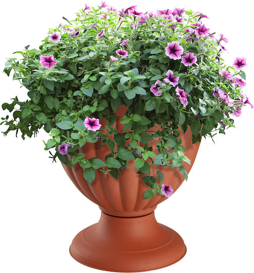 Kadax Kadax Kunststoff Blumentopf Orange 40cm