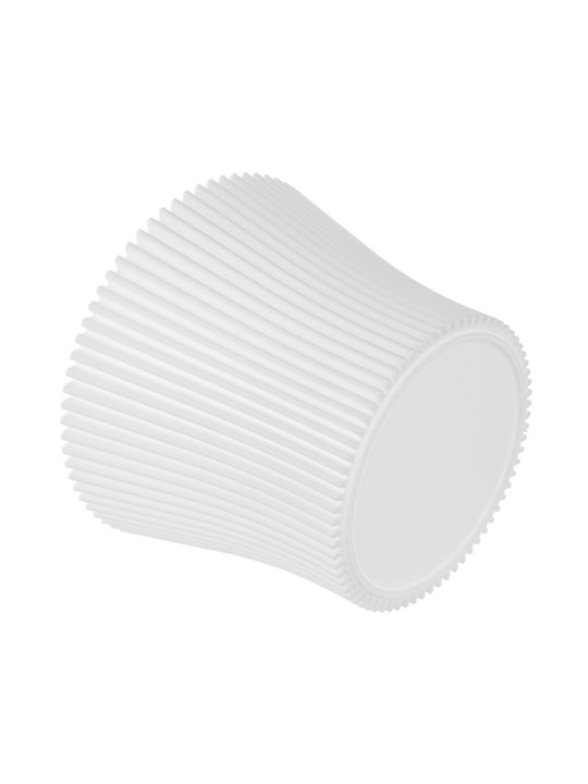 Kadax Γλάστρα Πλαστική White 17εκ.
