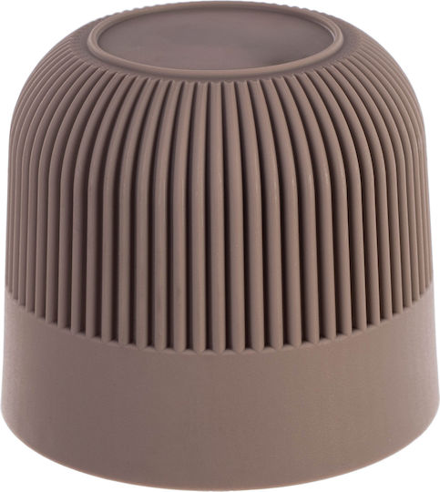 Kadax Kadax Kunststoff Blumentopf Beige 15x15cm