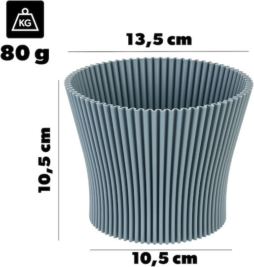 Kadax Kadax Kunststoff Blumentopf Hellgrün 13cm